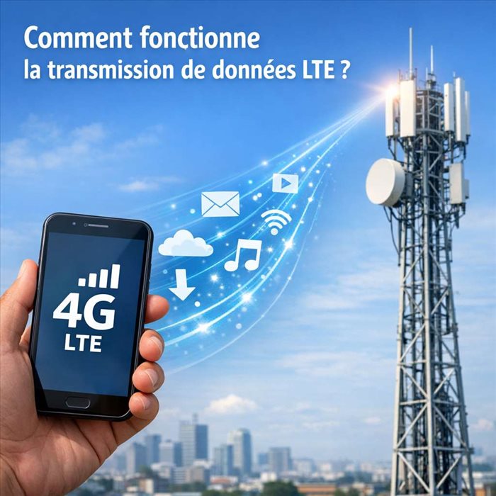 Transmission de données LTE : fonctionnement, vitesse et sécurité