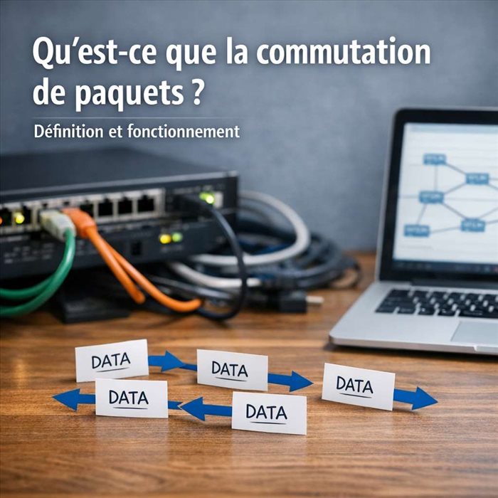 Commutation de paquets : définition simple et rôle dans Internet