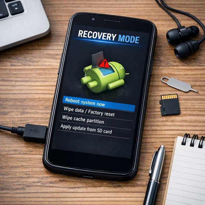 Mode recovery sur smartphone : guide complet et simple