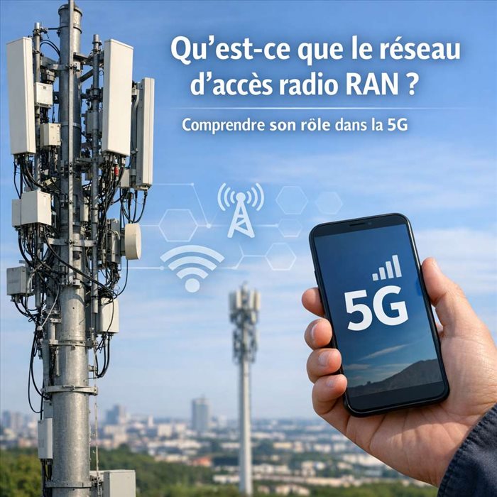 Réseau d’accès radio RAN : définition, rôle et fonctionnement
