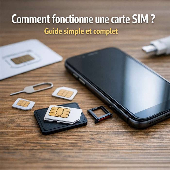 Comment fonctionne une carte SIM ? Guide simple et complet