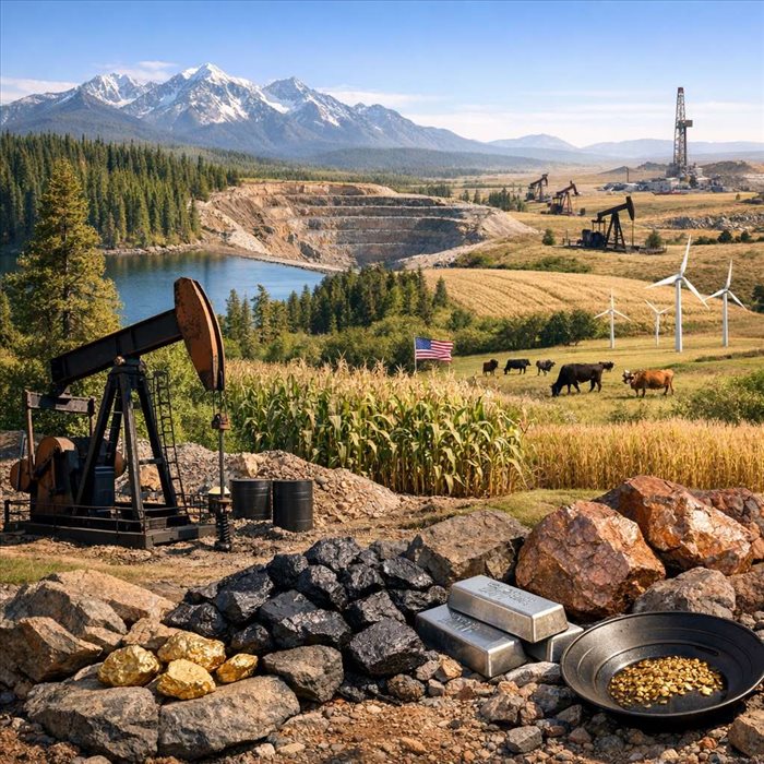 Ressources naturelles des États-Unis : pétrole, gaz, terres et minerais