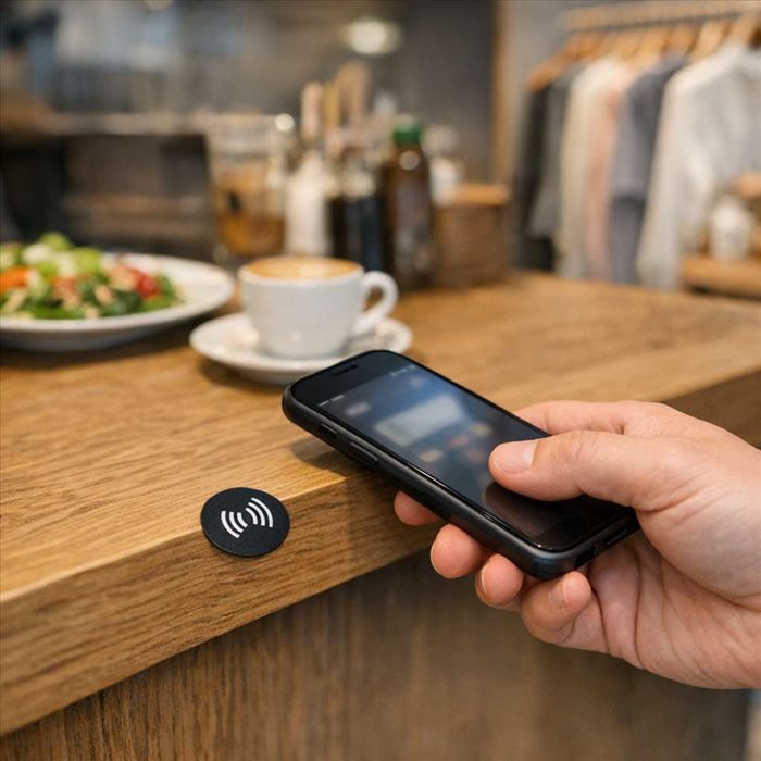 Stickers NFC en restaurant, salon ou boutique : mode d’emploi